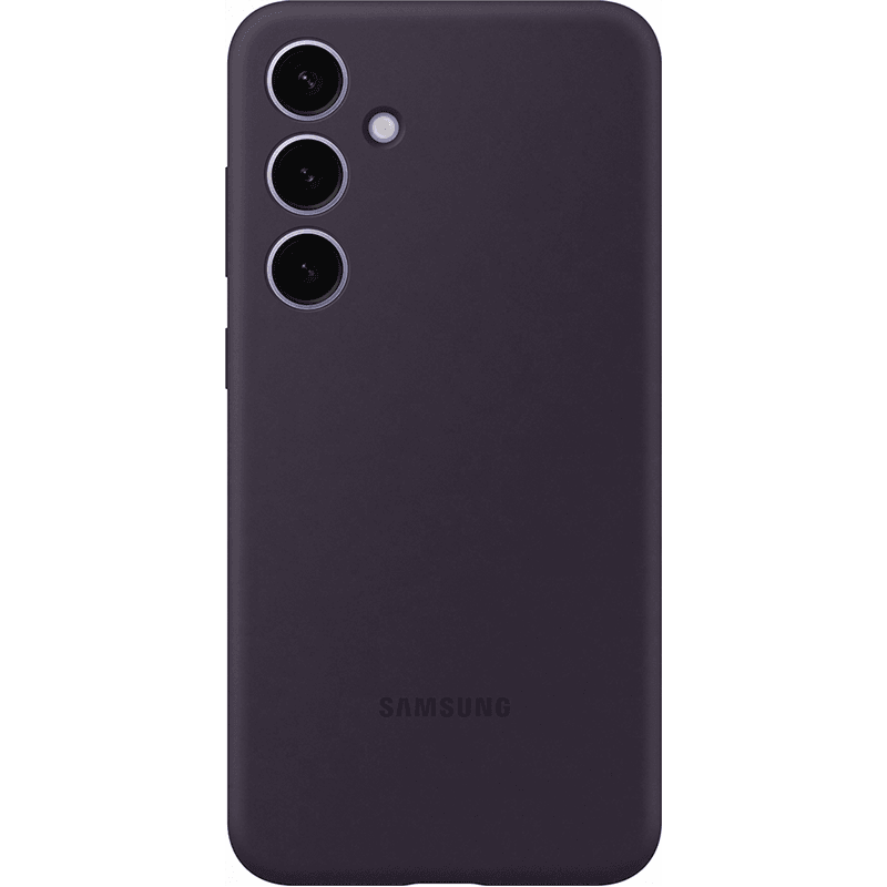 Coque Silicone Violet Foncé pour Samsung G S24+ Samsung - Image 1