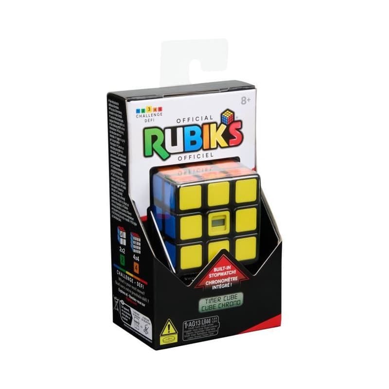 Rubik's Cube - Chrono - 3x3 - Chrnometre intégré - des 8 ans - Image 1