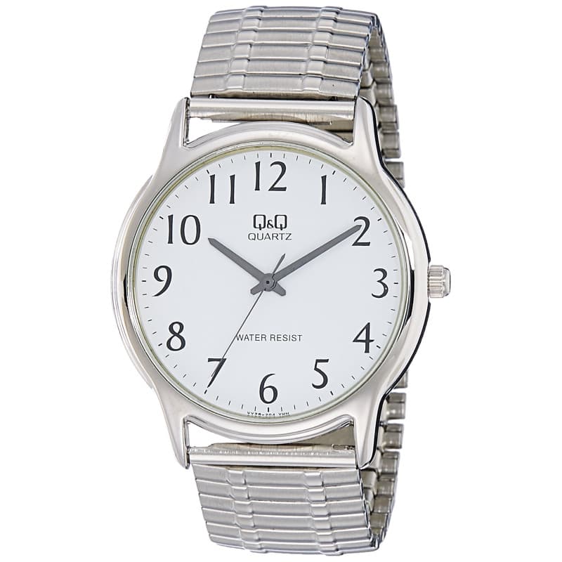 Montre Homme Q&Q STANDARD Argenté (Ø 38 mm) - Image 1