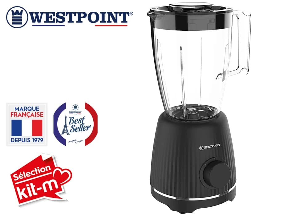 Blender 1,5 Litres ﻿DARKVIBE Line Westpoint (WBLH-15525.PN)