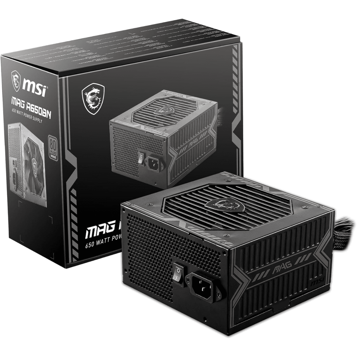 ALIMENTATION MSI 650W 80+ BRONZE